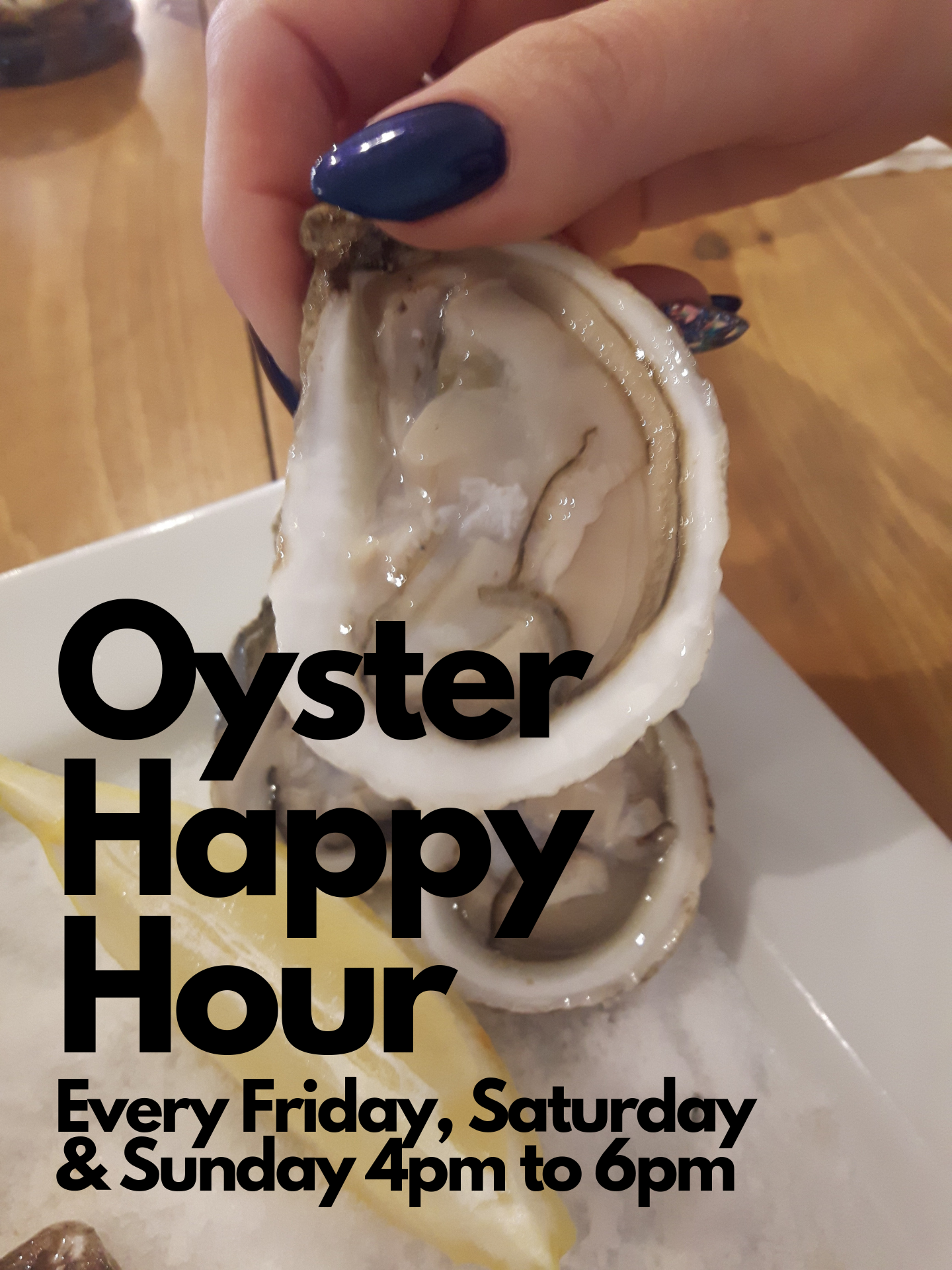 Oyster Happy Hour Saint John Marina